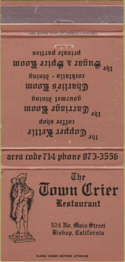 crier restaurant